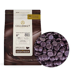 Шоколад Каллебаут Callebaut Темный  54,5%, 1кг