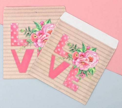 Конверт для сладостей Love, 15*15см