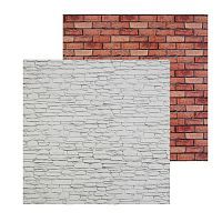Фотофон "Кирпич" двухстор. 45*45см